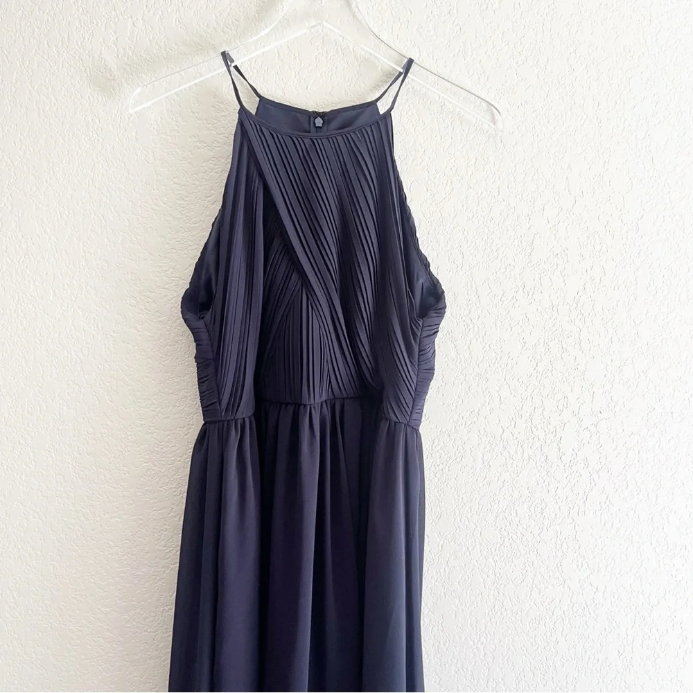 ANTHROPOLOGIE BHLDN Madrie Maxi Dress in Midnight Size 12 - Picture 5 of 15